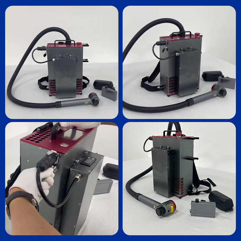 Industrial Laser Machine Price - Mochila portátil tipo limpiador láser de
