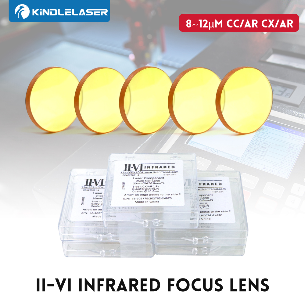 Industrial Infrared Laser - Kindlelaser 1/3/5/10 II-VI lente de enfoque