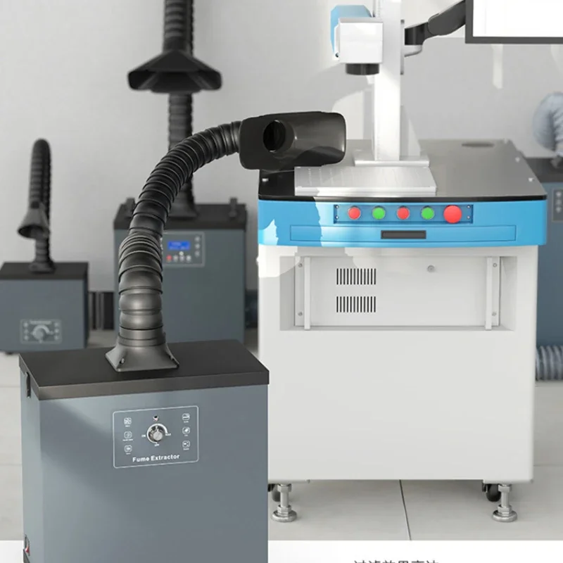 Industrial Laser Solder Iron - Purificador de humo industrial, máquina de