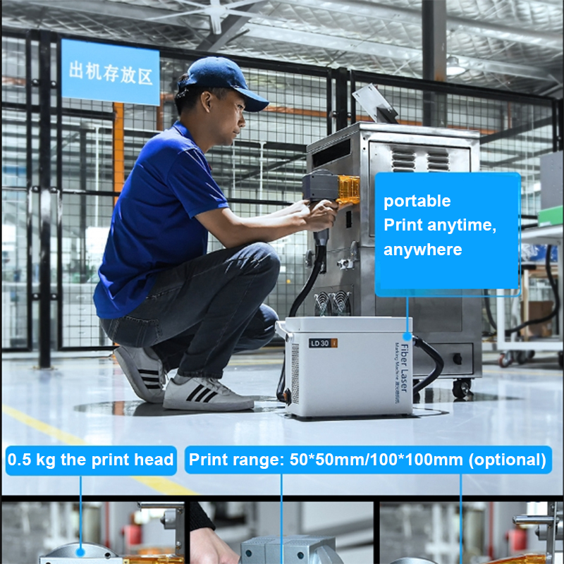 Impresora Láser Automática Por - Industrial Handheld Laser Printer reseña y precio