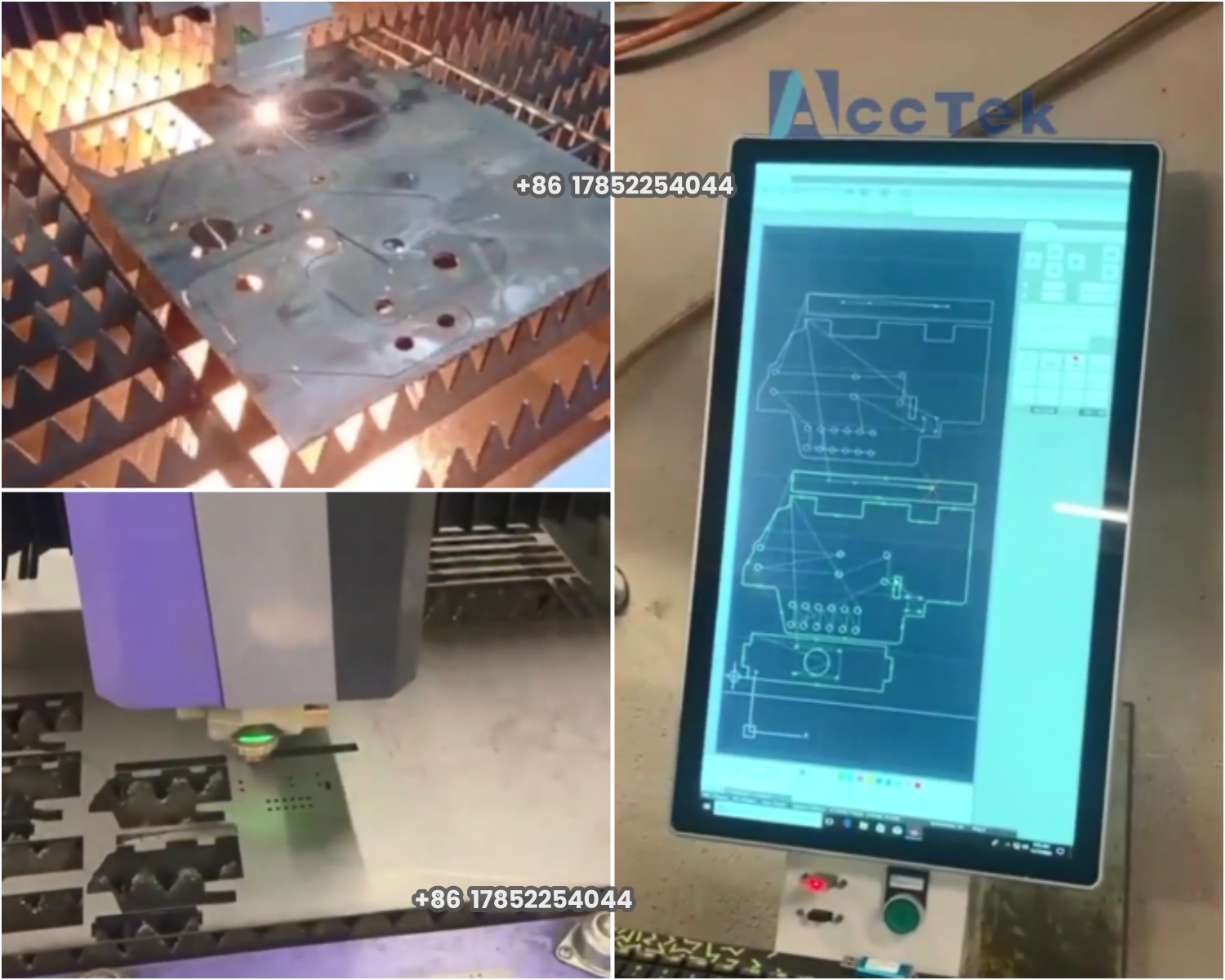 AKJ1530F 2040 2060 2560 1000w  - Industrial Laser Machine Price reseña y precio
