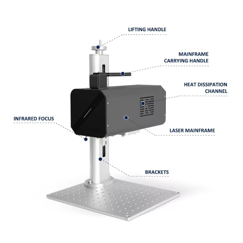 Impresora Láser Portátil de Ma - Industrial Handheld Laser Printer reseña y precio