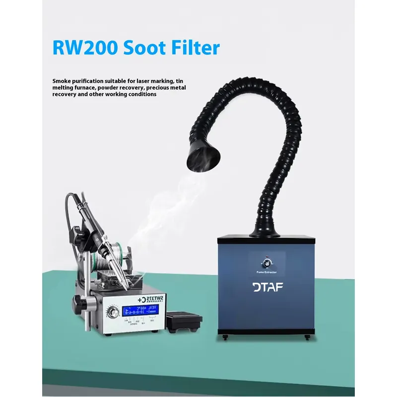 Purificador de Humo para Solda - Industrial Laser Solder Iron reseña y precio