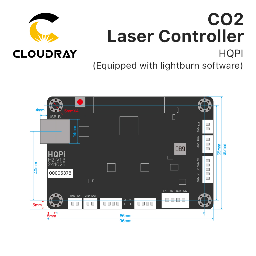 Controlador láser Cloudray CO2 - Industrial Handheld Laser Engraver reseña y precio