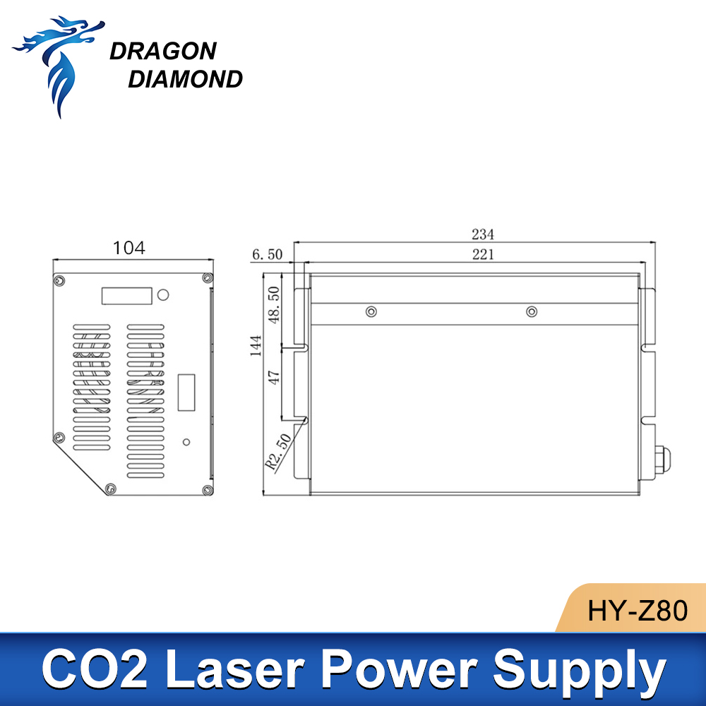 Fuente de alimentación láser C - Laser Power Supply 60W reseña y precio