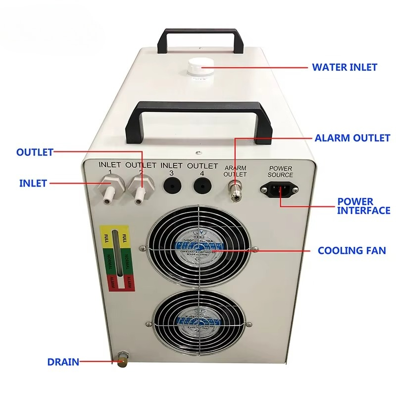 Enfriador de Agua Industrial C - Industrial Laser Machine Price reseña y precio
