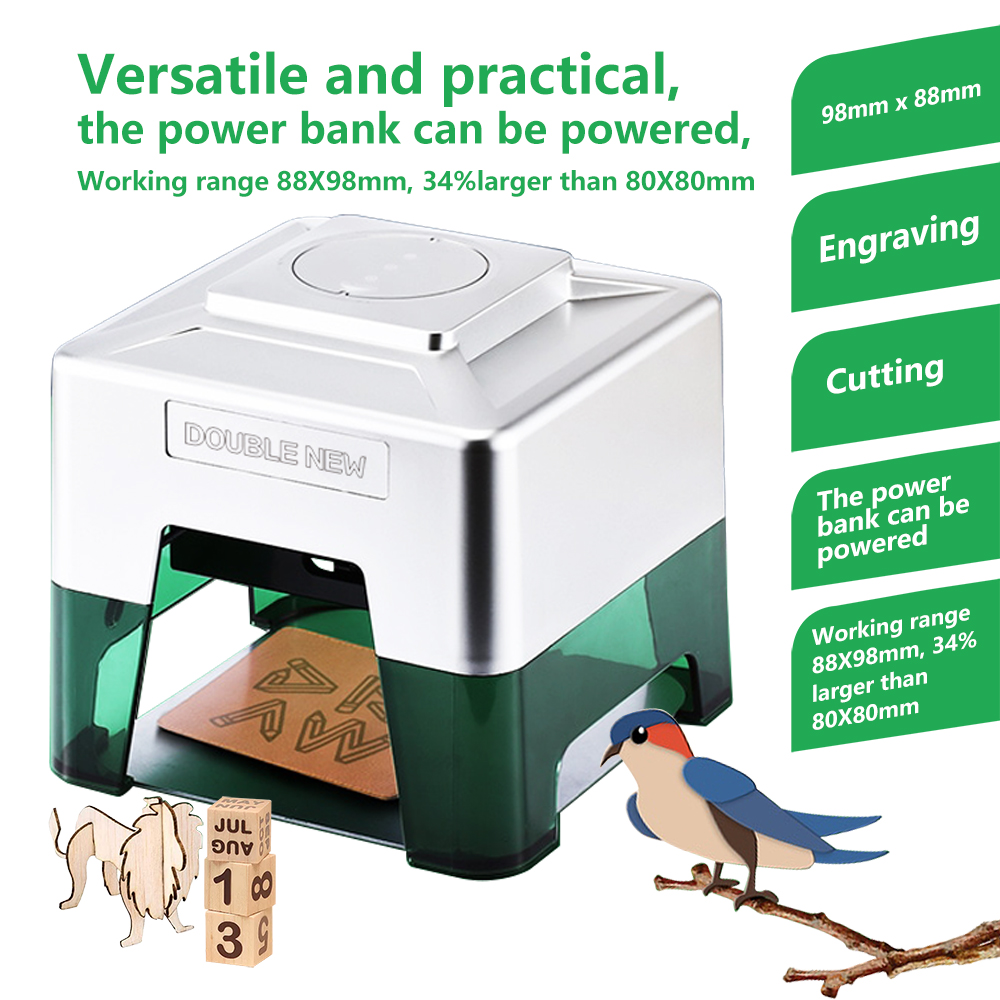Mini Grabador Láser de 3W, Imp - Industrial Handheld Laser Engraver reseña y precio
