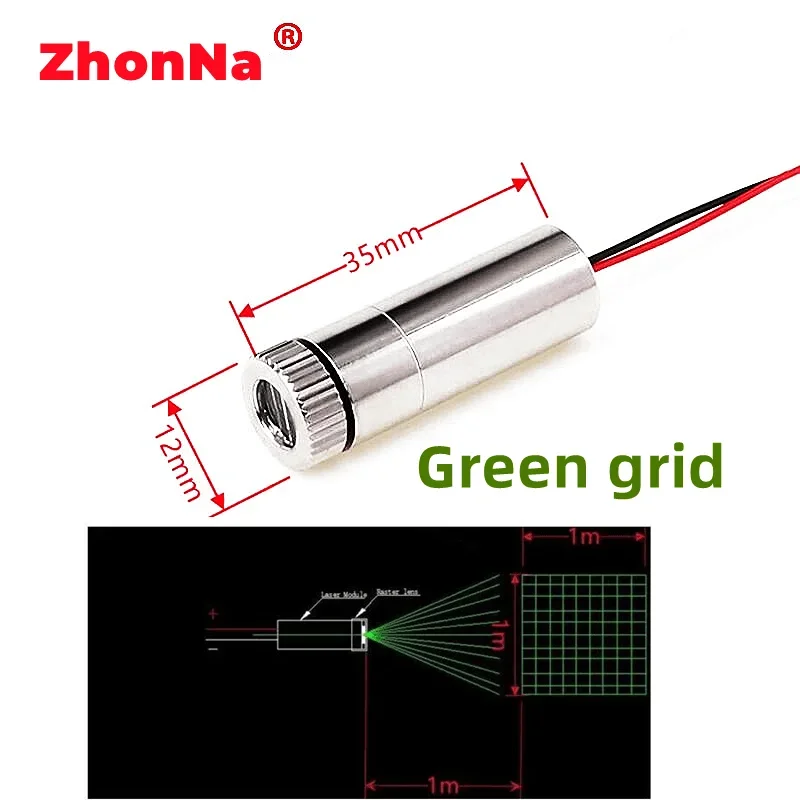 Módulo láser Green Point 532 n - Industrial Green Laser Pointer reseña y precio
