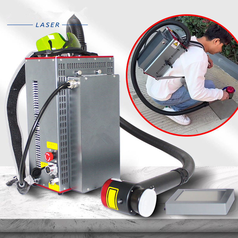 Mochila portátil tipo limpiado - Industrial Laser Machine Price reseña y precio