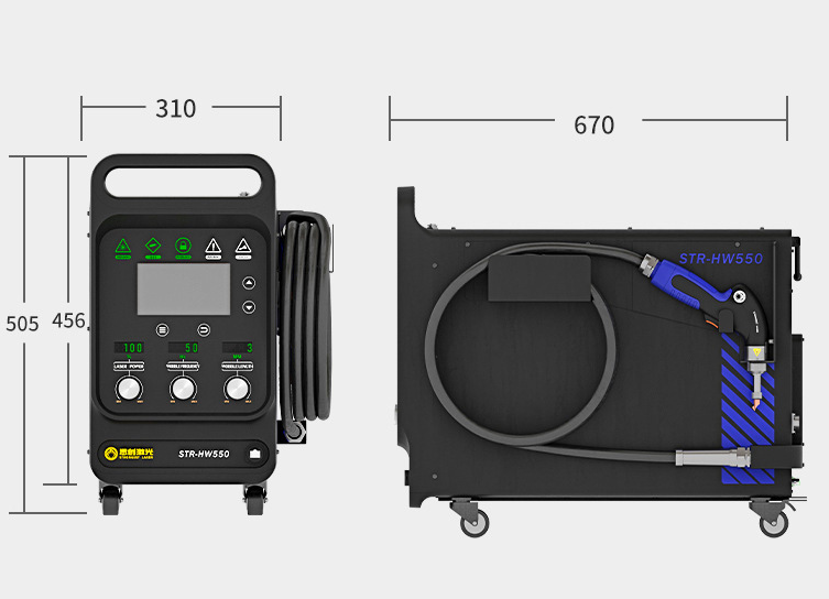 Soldador láser portátil Indust - Industrial Handheld Laser Welder reseña y precio