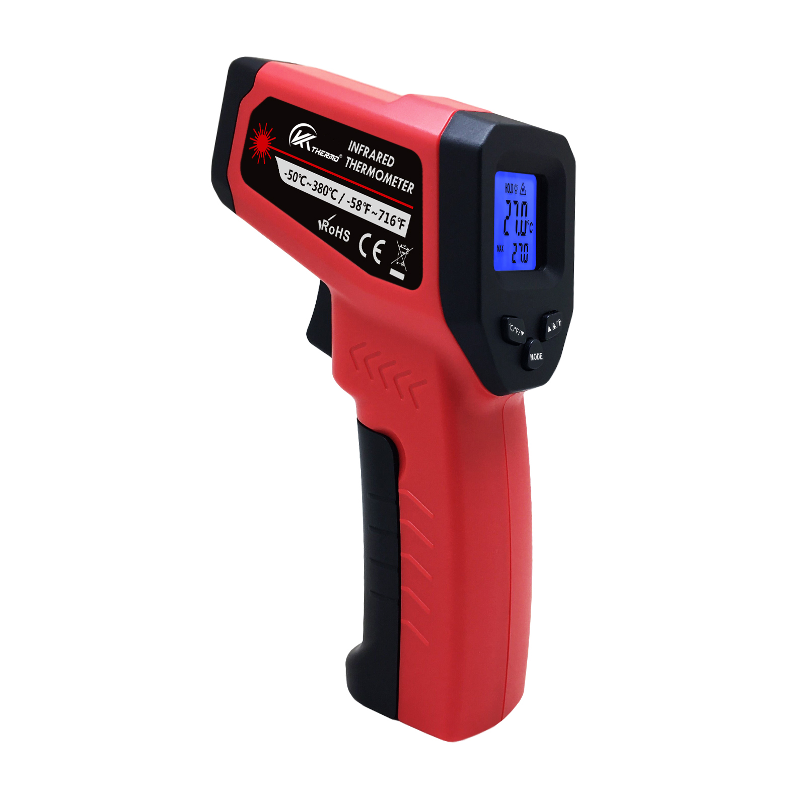 Termómetro Electrónico Industr - Industrial Infrared Laser reseña y precio