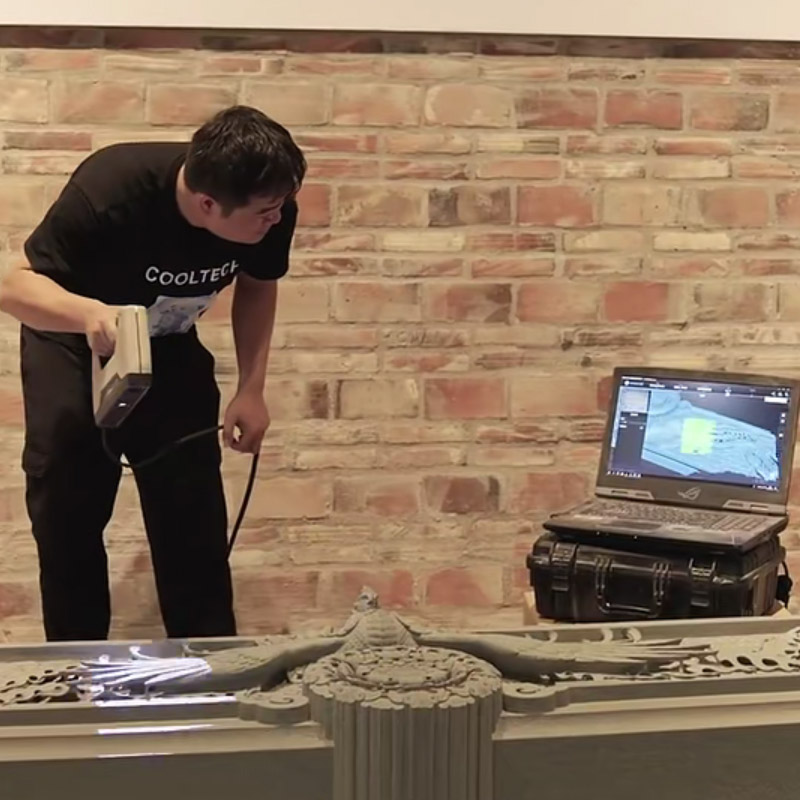 HUALONG-escáner láser 3D de fi - Industrial Handheld Laser Engraver reseña y precio