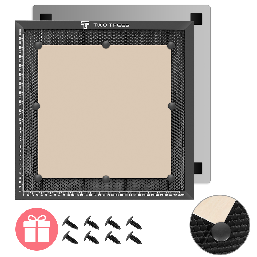 Mesa de trabajo tipo panal de  - Fiber Laser Cutting Machine reseña y precio