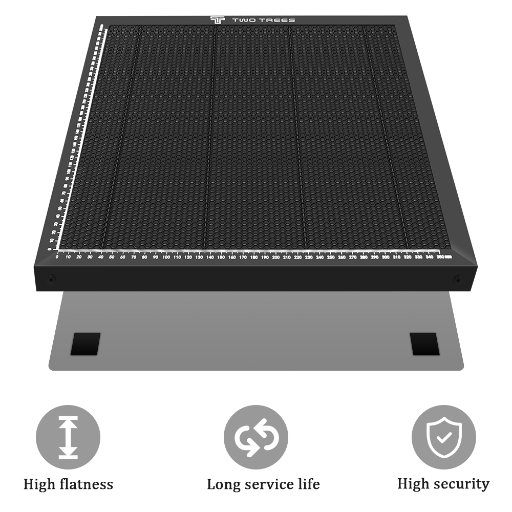 Mesa de trabajo tipo panal de  - Fiber Laser Cutting Machine reseña y precio